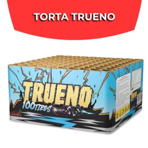 TORTA x 100 TIROS TRUENO